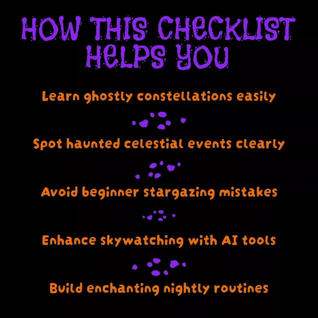 Eerie Skies: A Haunted Night Sky Stargazing Routine | Digital Guide for Haunted Constellations, Ghostly Meteor Showers & Spooky Sky Adventures