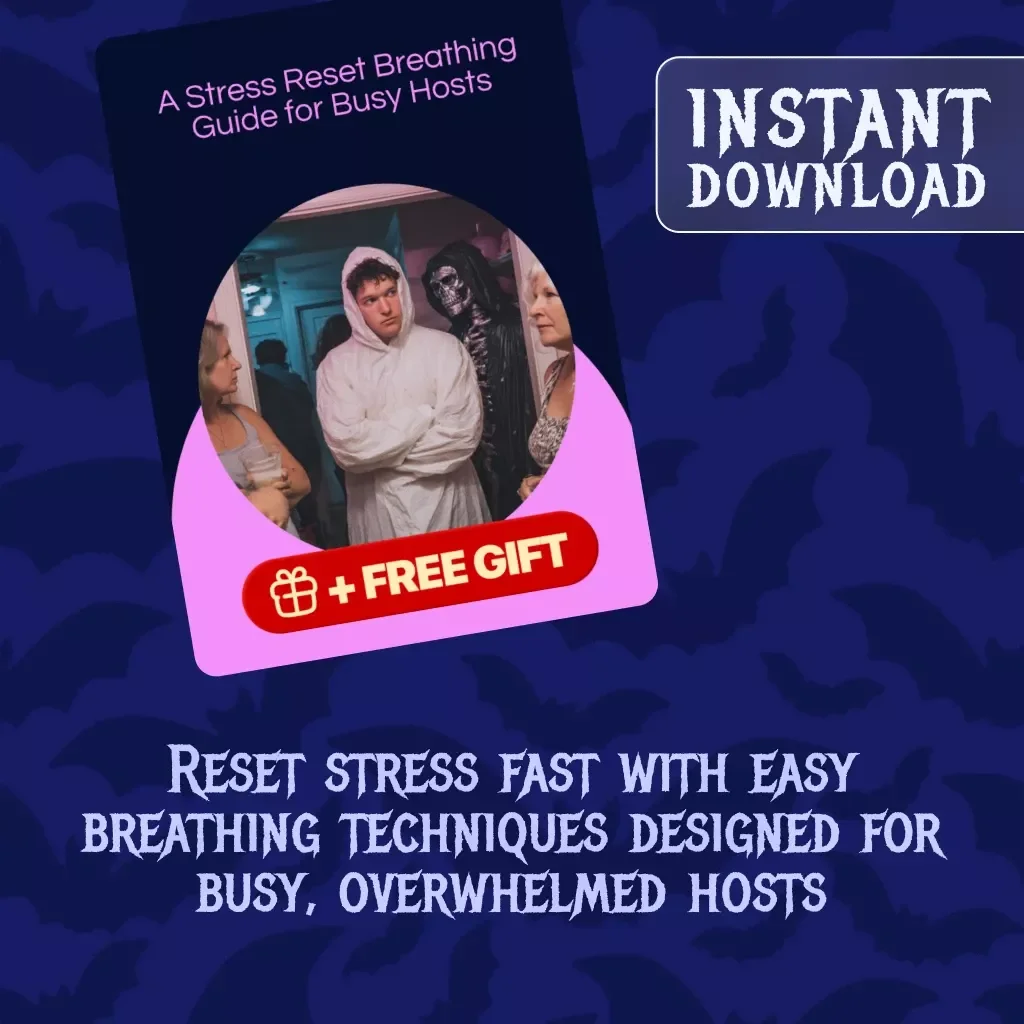 A Stress Reset Breathing Guide for Busy Hosts | Digital Download Guide for Calm, Focus & Stress Relief | Stress Reset Breathing Guide for Hosts eBook
