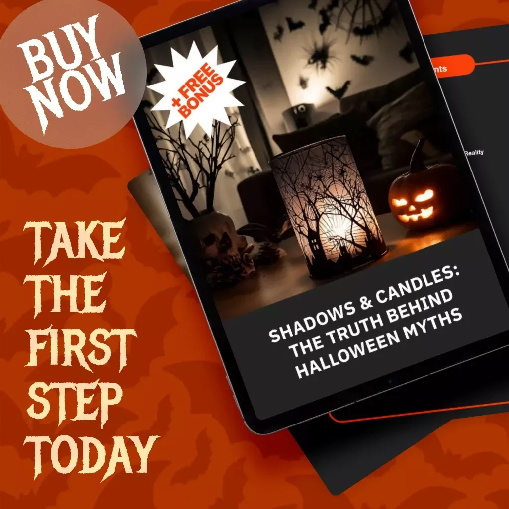 Shadows & Candles: The Truth Behind Halloween Myths | Halloween Mythology vs. Reality Fact Journal | Digital eBook & Guide