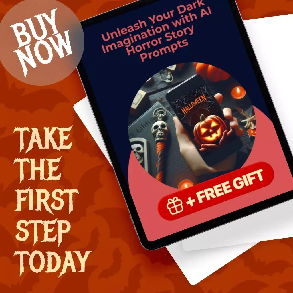 Unleash Your Dark Imagination with AI Horror Story Prompts | Digital Guide for Writers | AI Horror Story Prompt Generator eBook for Authors & Creators