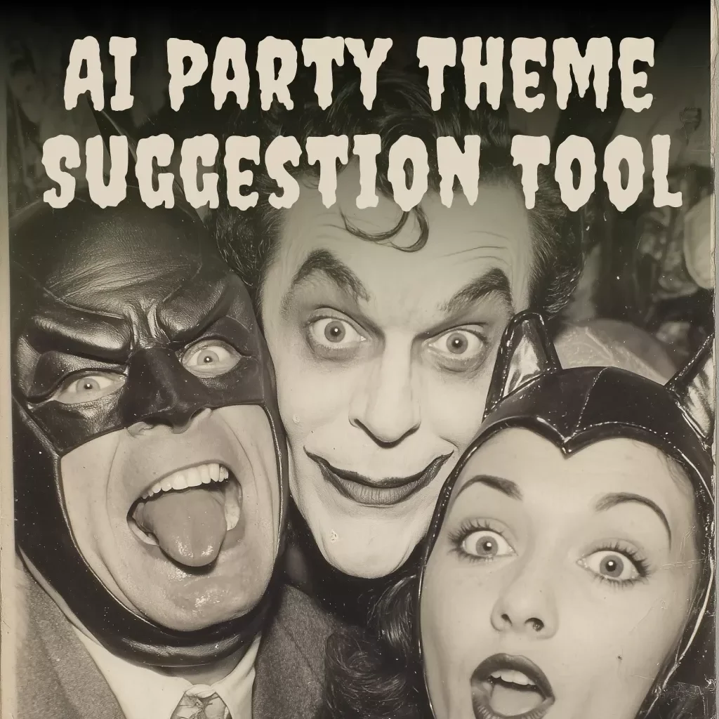 AI Party Theme Suggestion Tool | Digital Guide for Creative Party Planning Ideas, eBook & Checklist for Unique Event Themes