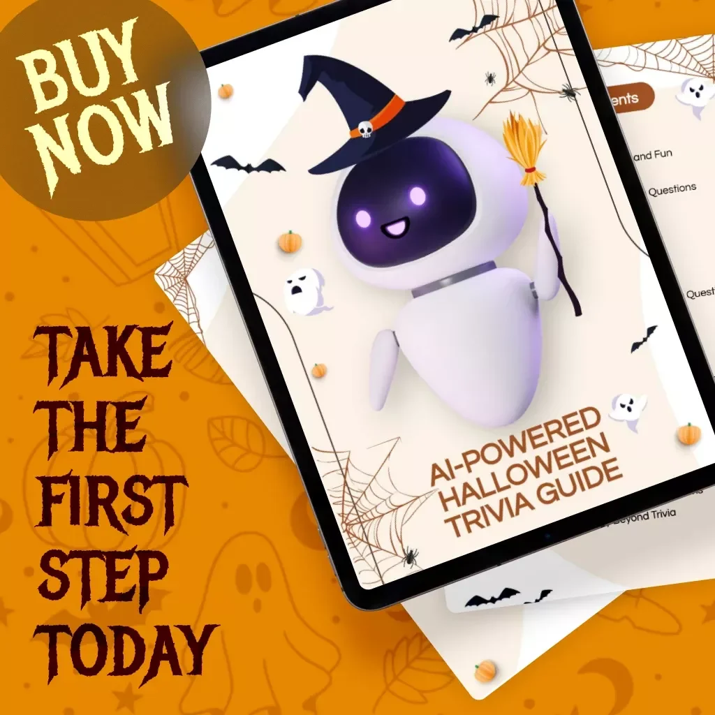AI-Powered Halloween Trivia Guide | Digital Download eBook for Teachers, Party Hosts & Trivia Lovers | AI Trivia Generator: Halloween Facts Game Ideas