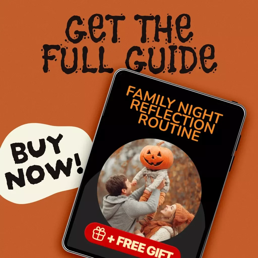 Family Night Reflection Routine Guide – Digital Download for Meaningful Connection, AI-Powered Prompts & Fun Reflection Activities