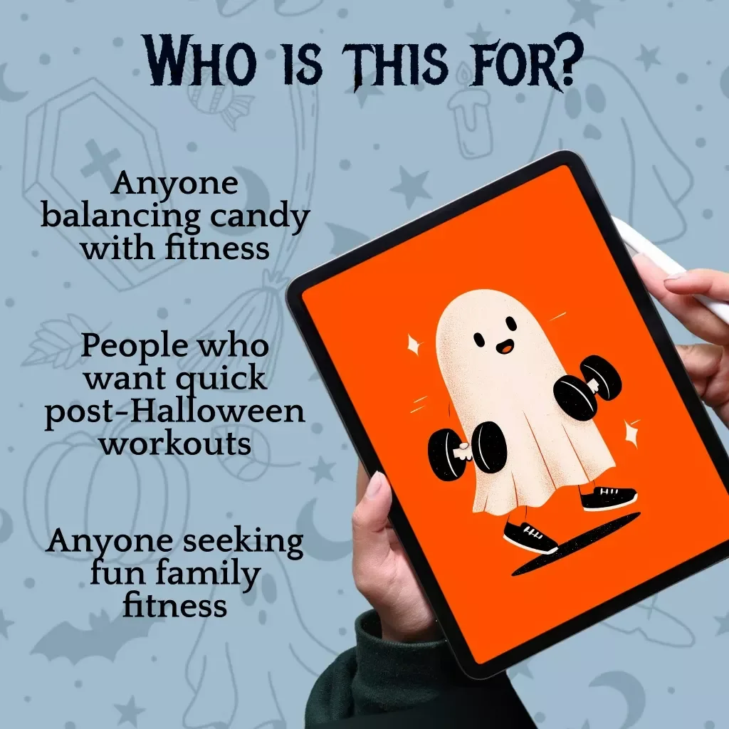 Trick-Or-Treat Burn Off Workout Routine | Fun Post-Halloween Fitness eBook for Families, Adults & Kids | Digital Download Guide