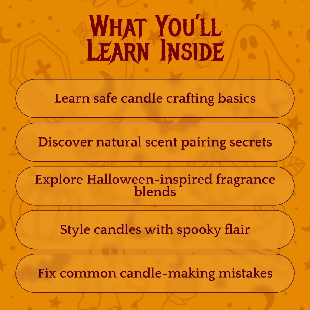 Wickedly Fragrant: A DIY Guide to Natural Halloween Candle Scents | DIY Natural Candle Scent Recipes for Halloween eBook