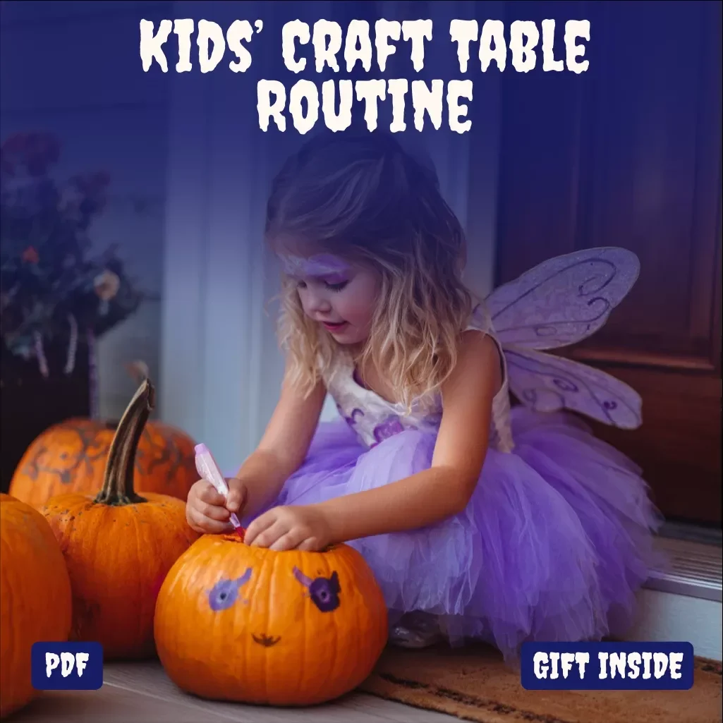 The Ultimate Kids’ Craft Table Routine | eBook for Parents, Teachers & Crafting Families | Digital Download Guide for Creative Kids