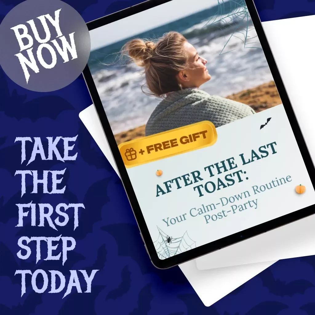 After the Last Toast: Your Calm-Down Routine Post-Party | Digital Guide for Relaxation, Recovery & Reset