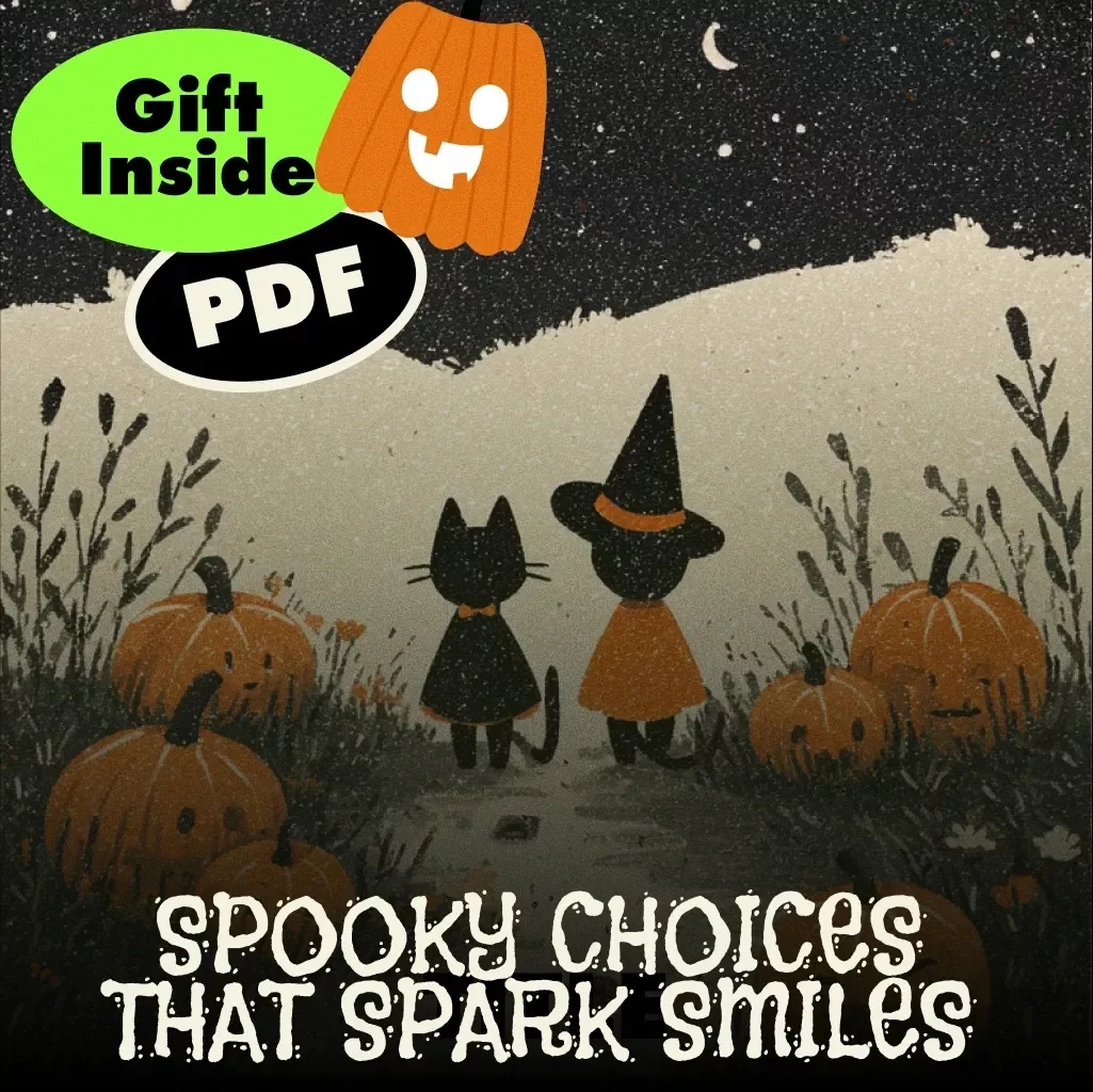 Spooky Choices That Spark Smiles | Printable Halloween “Would You Rather?” Guide | Digital Download Game eBook for Kids, Classrooms & Parties