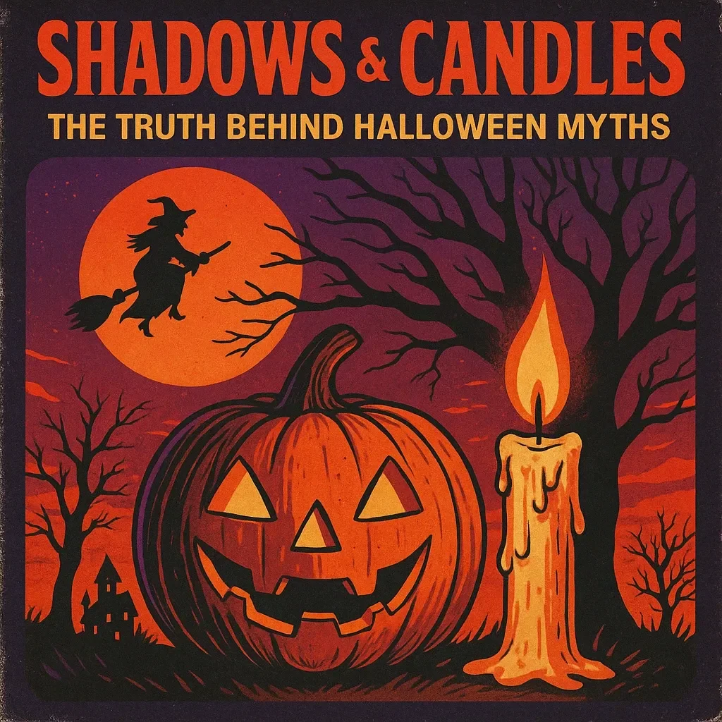 Shadows & Candles: The Truth Behind Halloween Myths | Halloween Mythology vs. Reality Fact Journal | Digital eBook & Guide