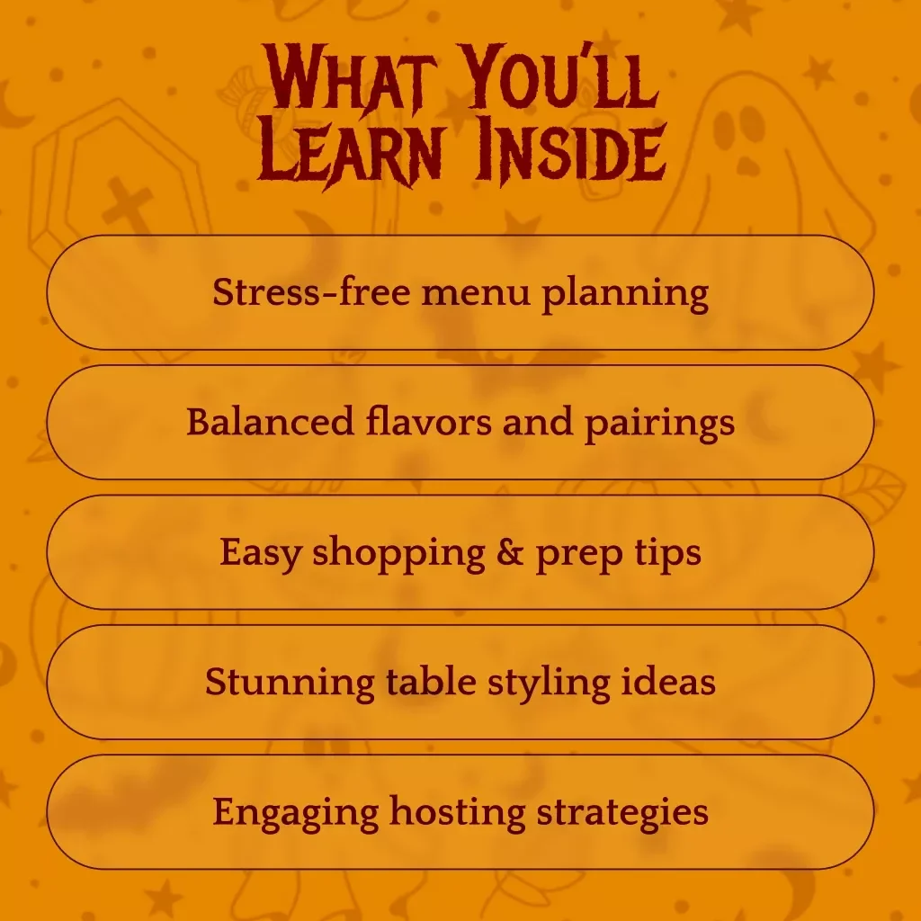 Feast in Style: Themed Dinner Party Menu Planner | Digital eBook Guide for Hosting Elegant Themed Dinners, Menu Planning, Shopping, and Entertaining Tips