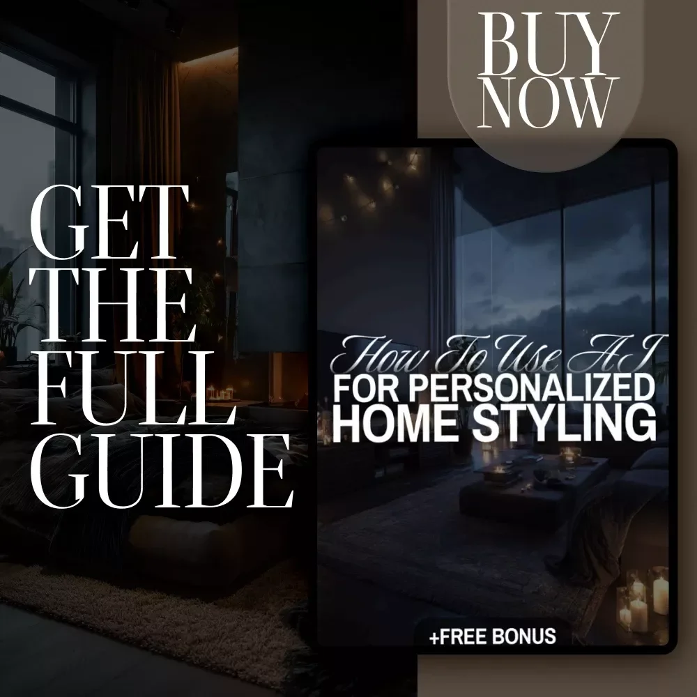 How to Use AI for Personalized Home Styling | Digital Guide for Modern Home Design, AI-Powered Interior Inspiration & Easy Styling Tips