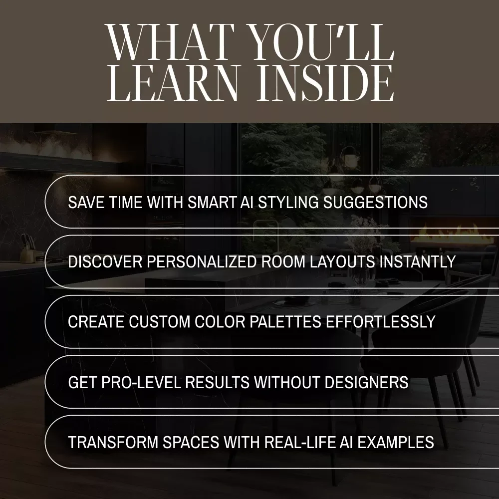 How to Use AI for Personalized Home Styling | Digital Guide for Modern Home Design, AI-Powered Interior Inspiration & Easy Styling Tips