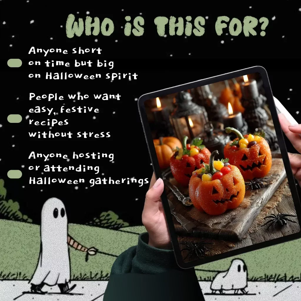 10-Minute Treats: Creepy and Delicious Halloween Recipes | Spooky eBook with 10-Minute Spooky Treat Recipes, Easy Halloween Party Ideas, Quick Snacks & Fun DIY Food Guide