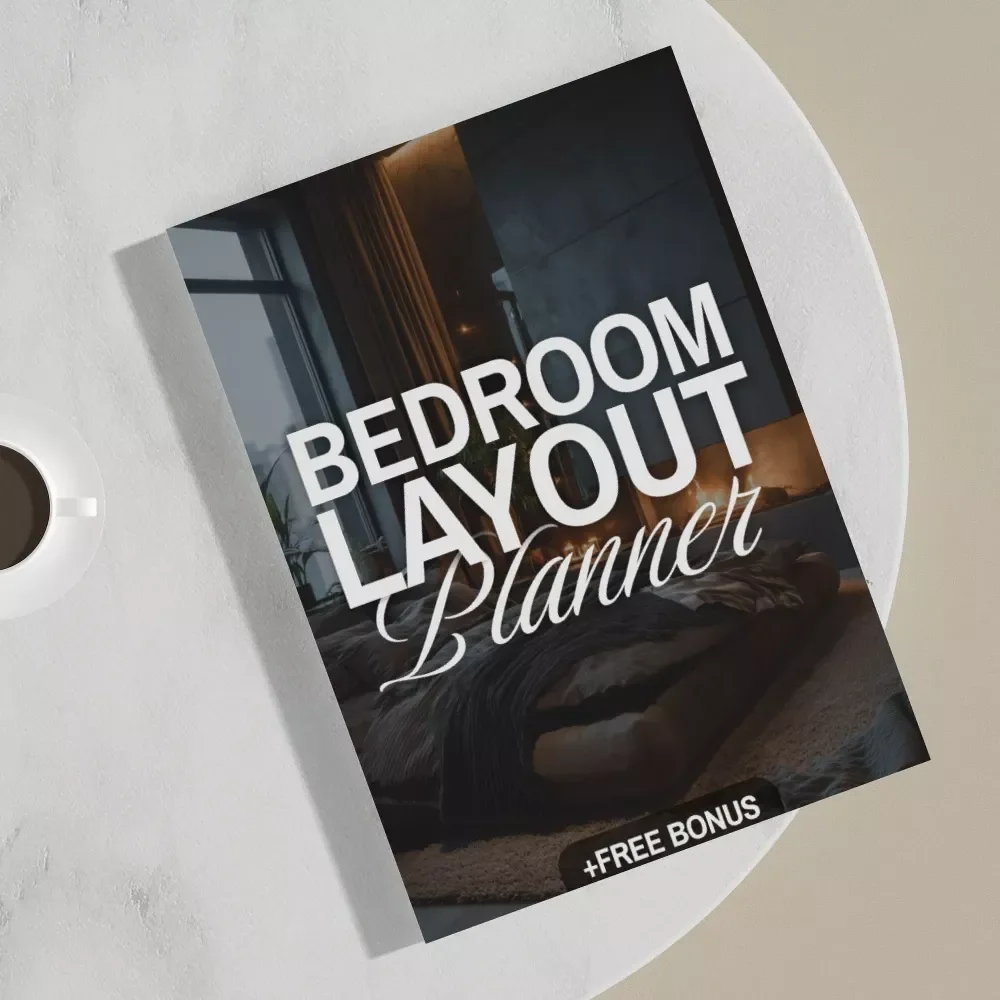 Bedroom Layout Planner Guide | Luxury Small Bedroom Design, Furniture Layout, Lighting, Textures & AI-Powered Planning (Digital Download eBook & Checklist)