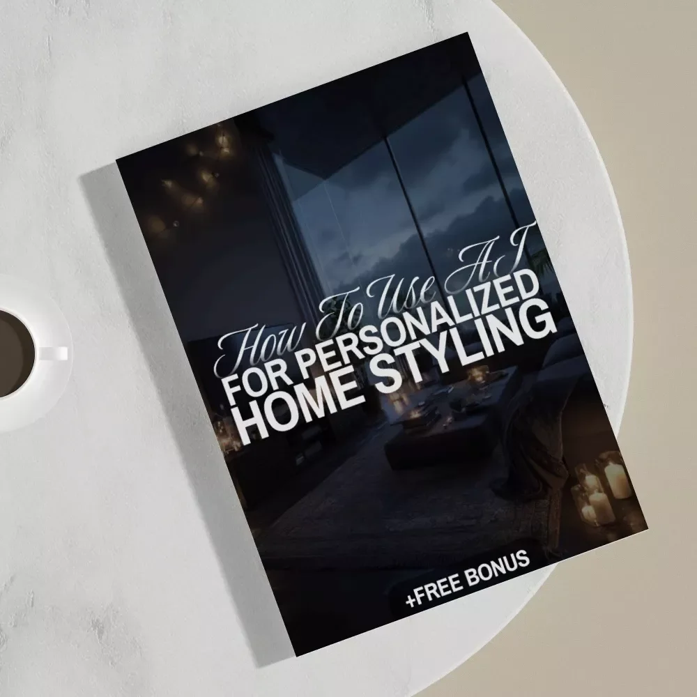 How to Use AI for Personalized Home Styling | Digital Guide for Modern Home Design, AI-Powered Interior Inspiration & Easy Styling Tips