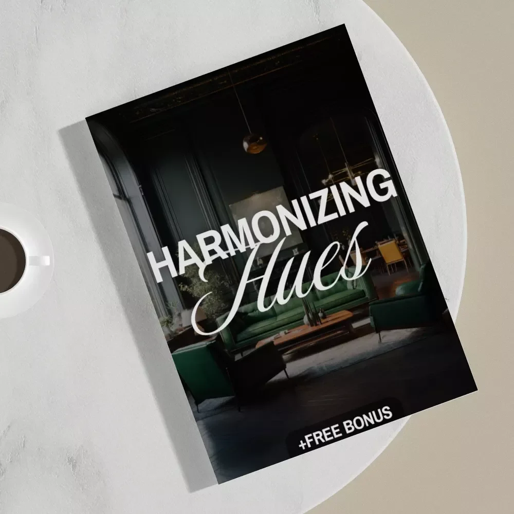 Harmonizing Hues | Digital Guide on How to Pair Neutral and Jewel Tone | Interior Design eBook, Color Palette Checklist, AI Design Tips