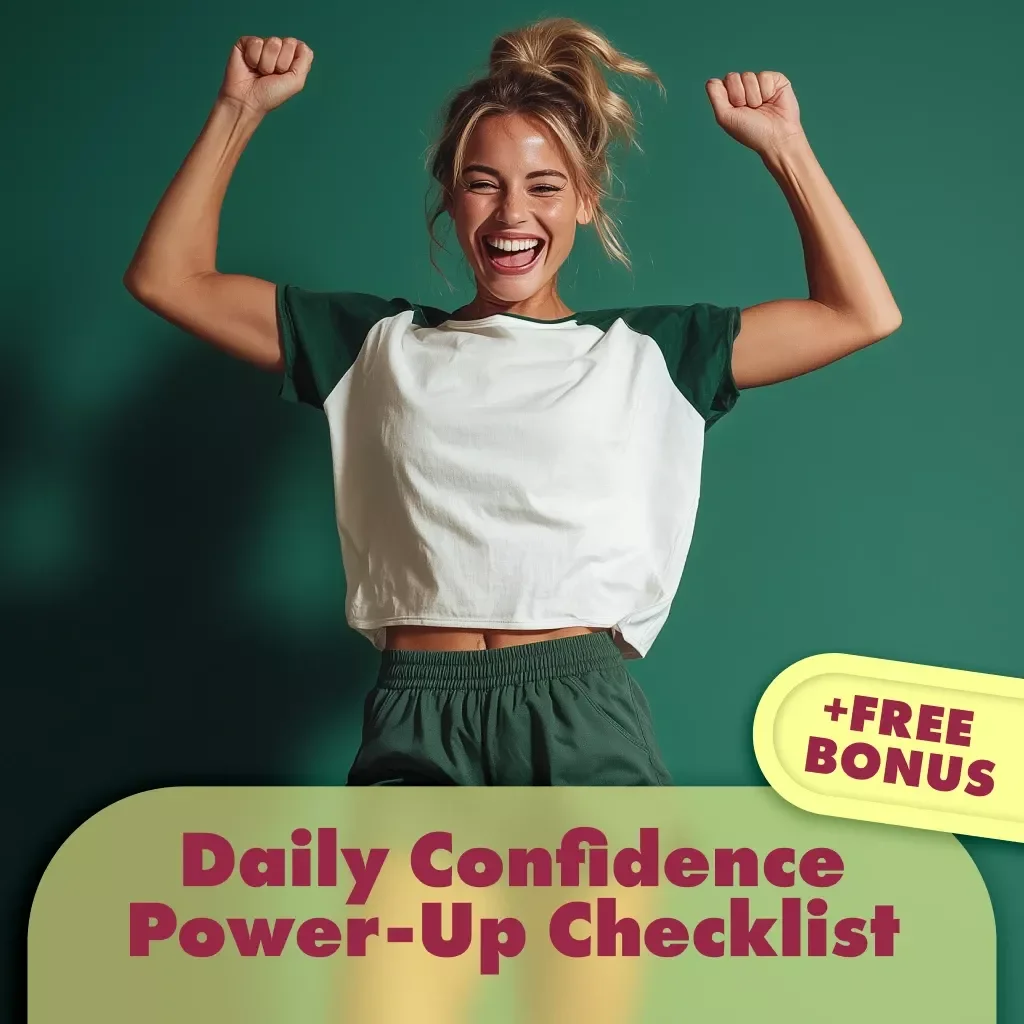 Daily Confidence Power-Up Checklist | Printable Daily Confidence Exercises | Digital Self-Growth Guide for Boosting Self-Esteem