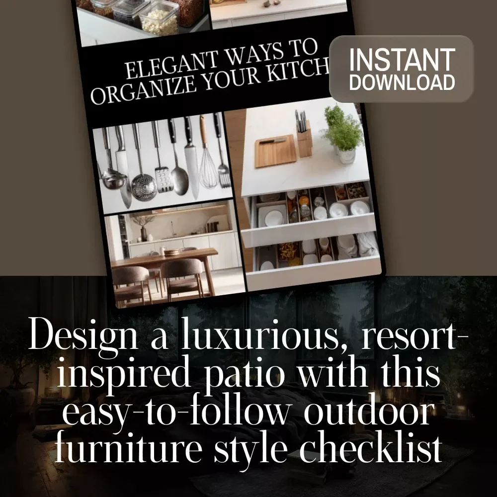 Resort-Style Patio Furniture Ideas Checklist | Outdoor Decor Guide | Backyard Seating, Fire Pits, Lighting & More
