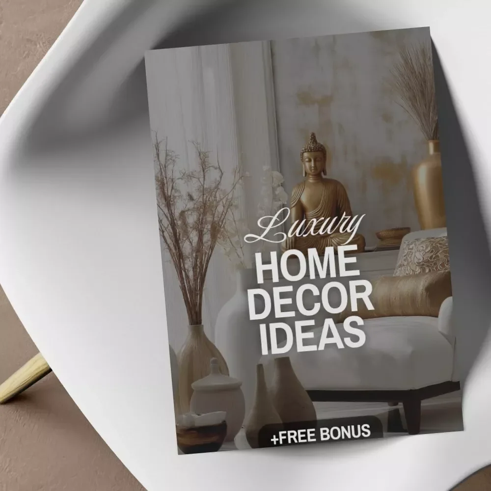 Luxury Home Decor Ideas Checklist | Digital Download | Modern Minimalism, Classic Elegance & Glamorous Interior Design Guide