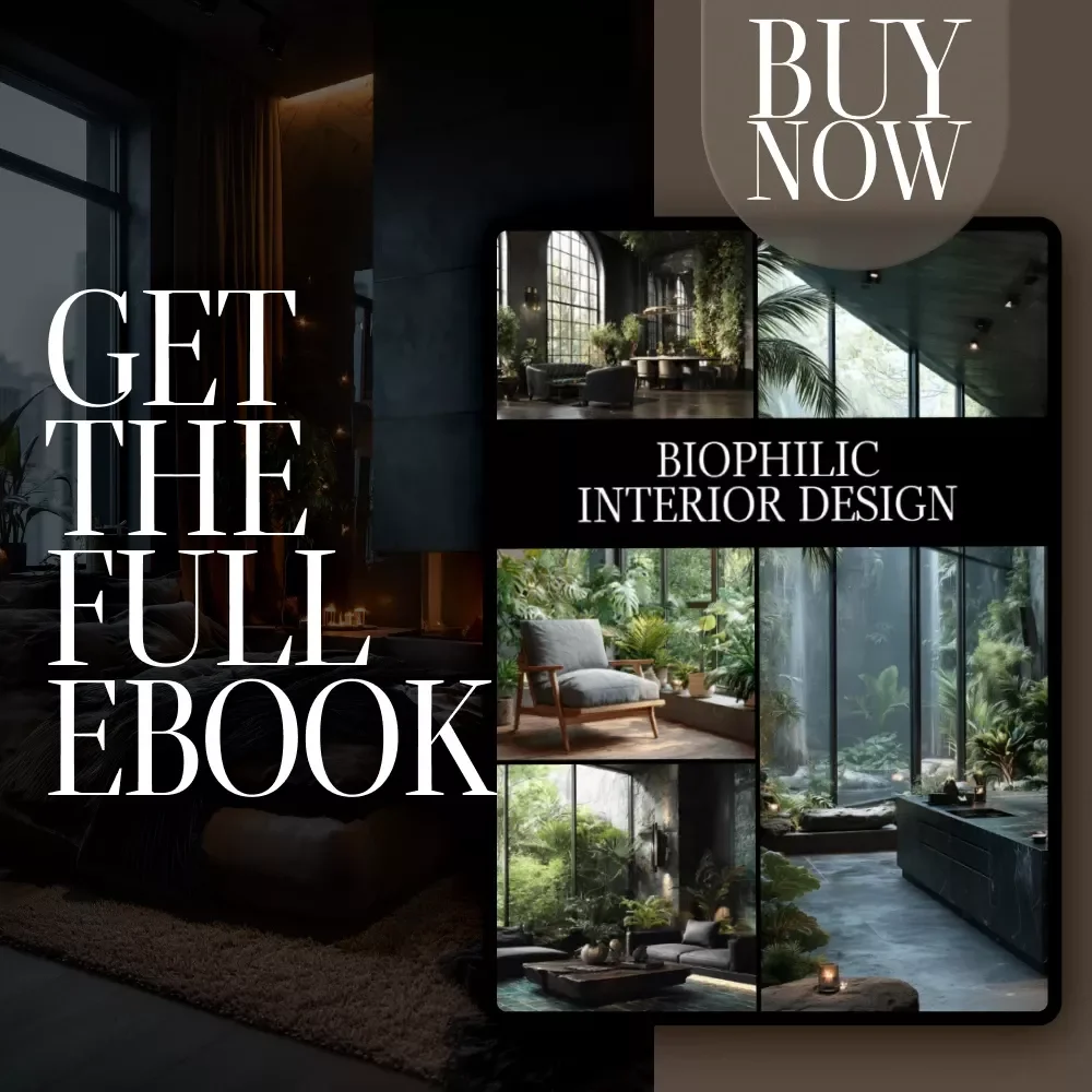 Biophilic Interior Design eBook | Digital Download Guide for Natural Home Decor, Sustainable Living, Wellness, Indoor Plants & Modern Interior Inspiration