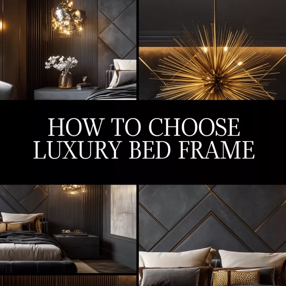 How to Choose Luxury Bed Frame - Printable Checklist | Digital Download for Bedroom Design, Luxury Decor, Home Styling Guide