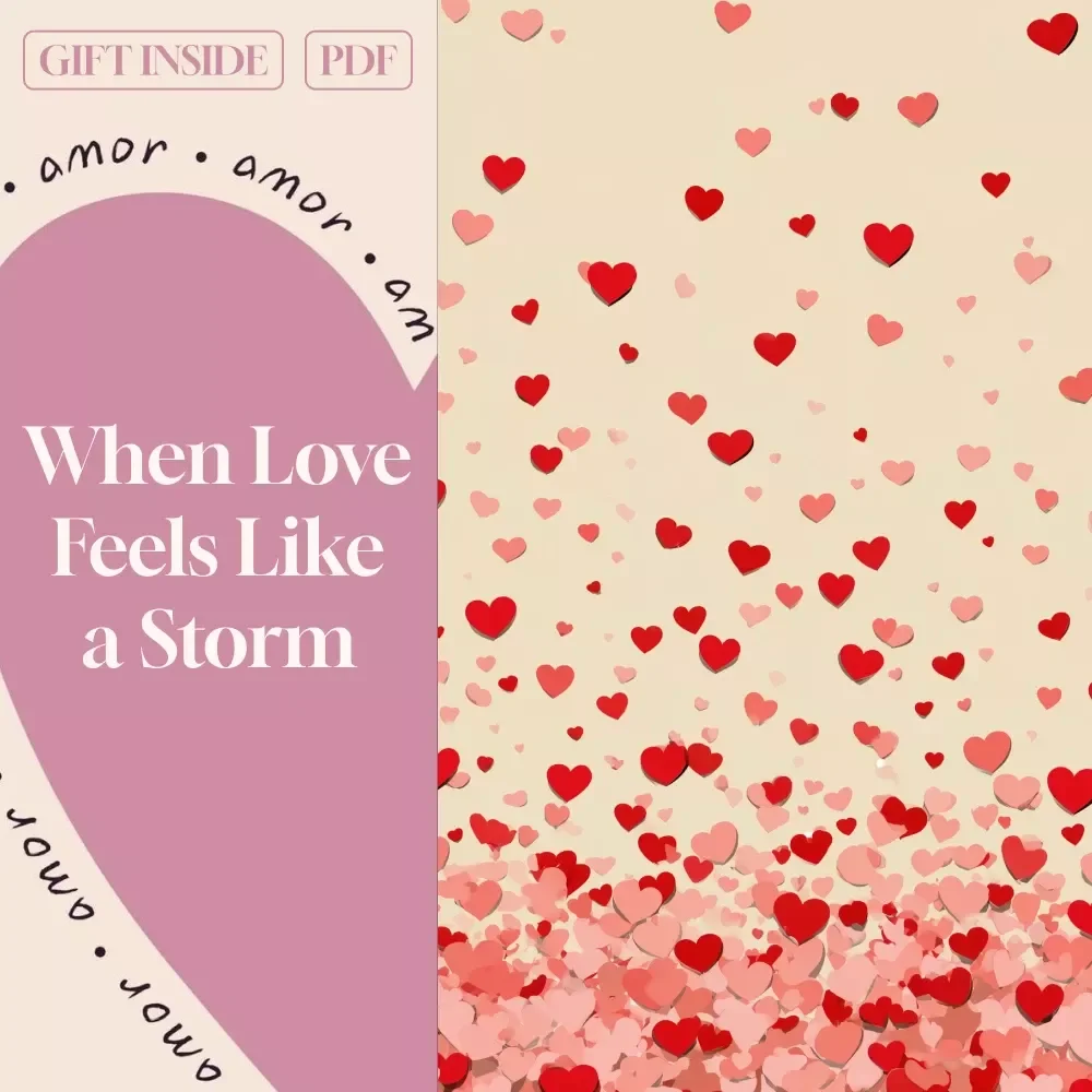 When Love Feels Like a Storm — Spotting and Surviving Love Bombing | Love Bombing Awareness Guide | Digital Download Self-Help eBook