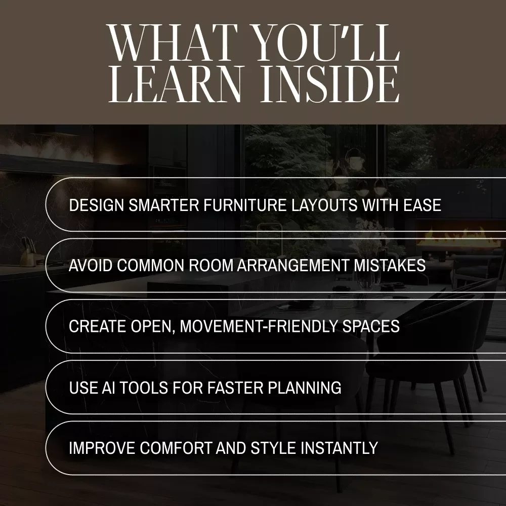 Living Room Flow Map | Home Layout Guide for Furniture Arrangement, Flow Design & Room Efficiency | Digital Download PDF, Interior Design AI Tools