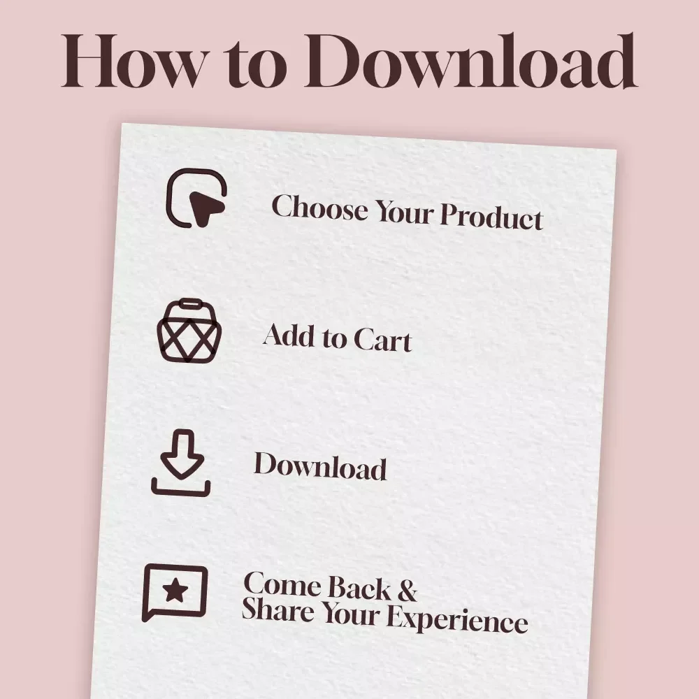 Social Comparison Reset Routine: Your Step-by-Step Checklist | Digital Download Self-Care Guide for Mindset Reset & Personal Growth