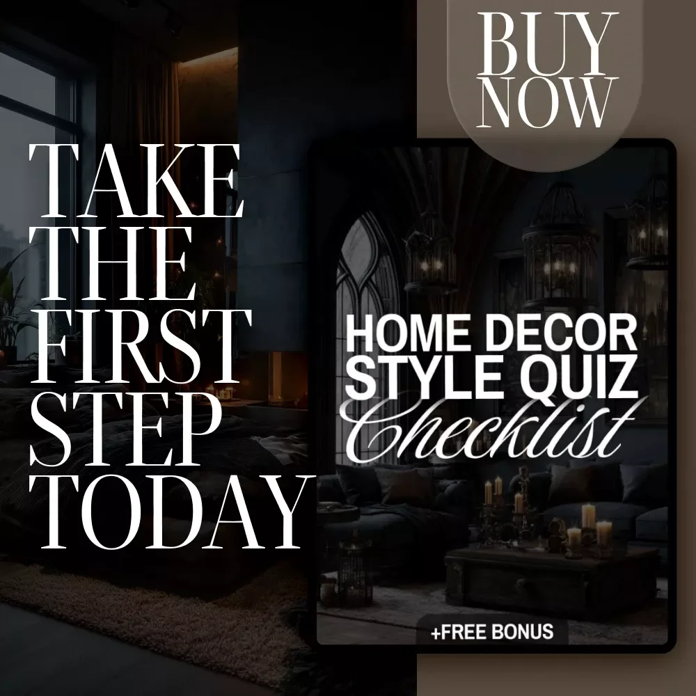 Home Decor Style Quiz Checklist | Digital Download eBook | Interior Design Guide & Printable PDF for Decorating Inspiration