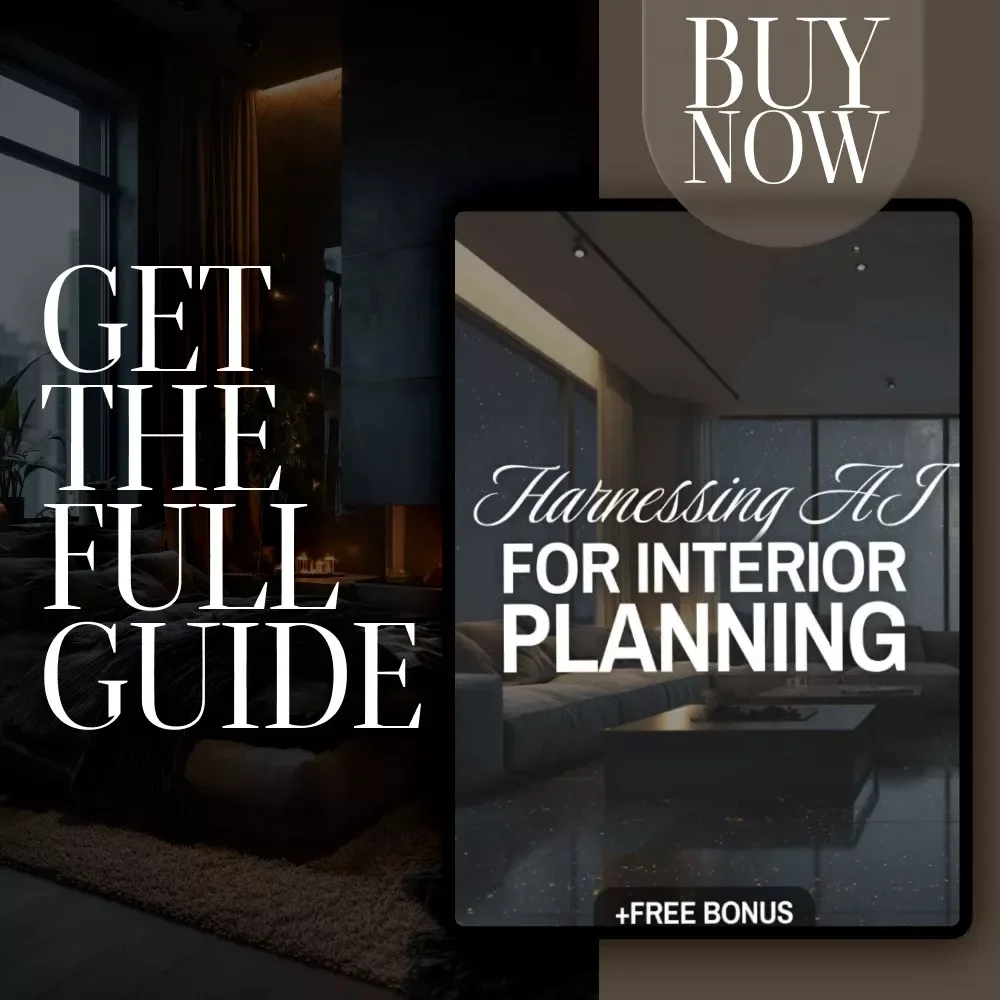 Harnessing AI for Interior Planning – Digital Guide for Smart Interior Design, AI Home Design, AI Space Planning, AI Interior Planning eBook, AI Decorating Checklist