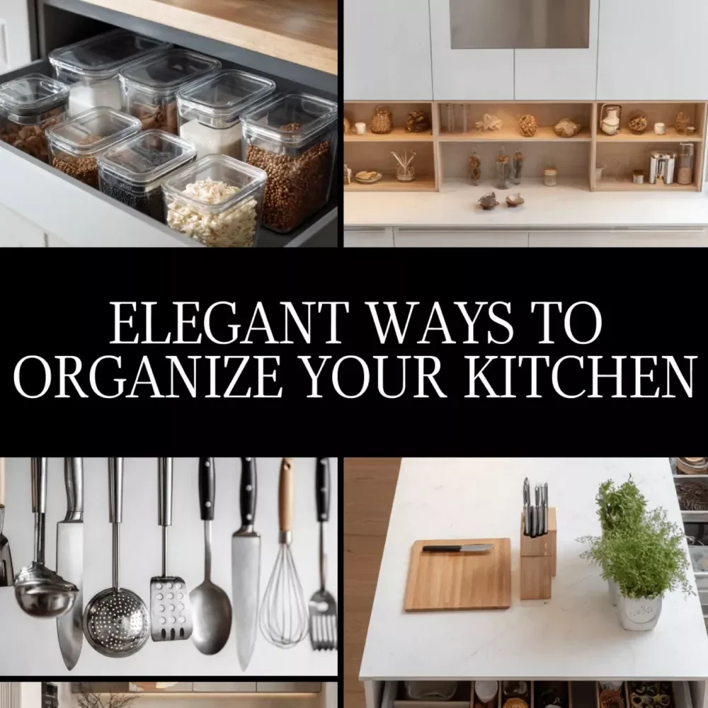 Elegant Ways to Organize Your Kitchen Checklist | Kitchen Storage Hacks That Look Expensive | Digital Download eBook