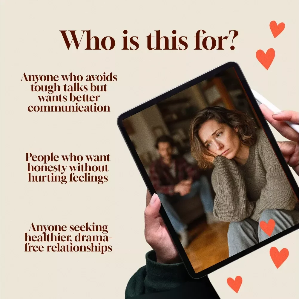Say It Without the Ick – How to Start Honest Conversations Without Making It Weird | Ick Conversation Starter Guide | Lean but Honest Communication Digital Download
