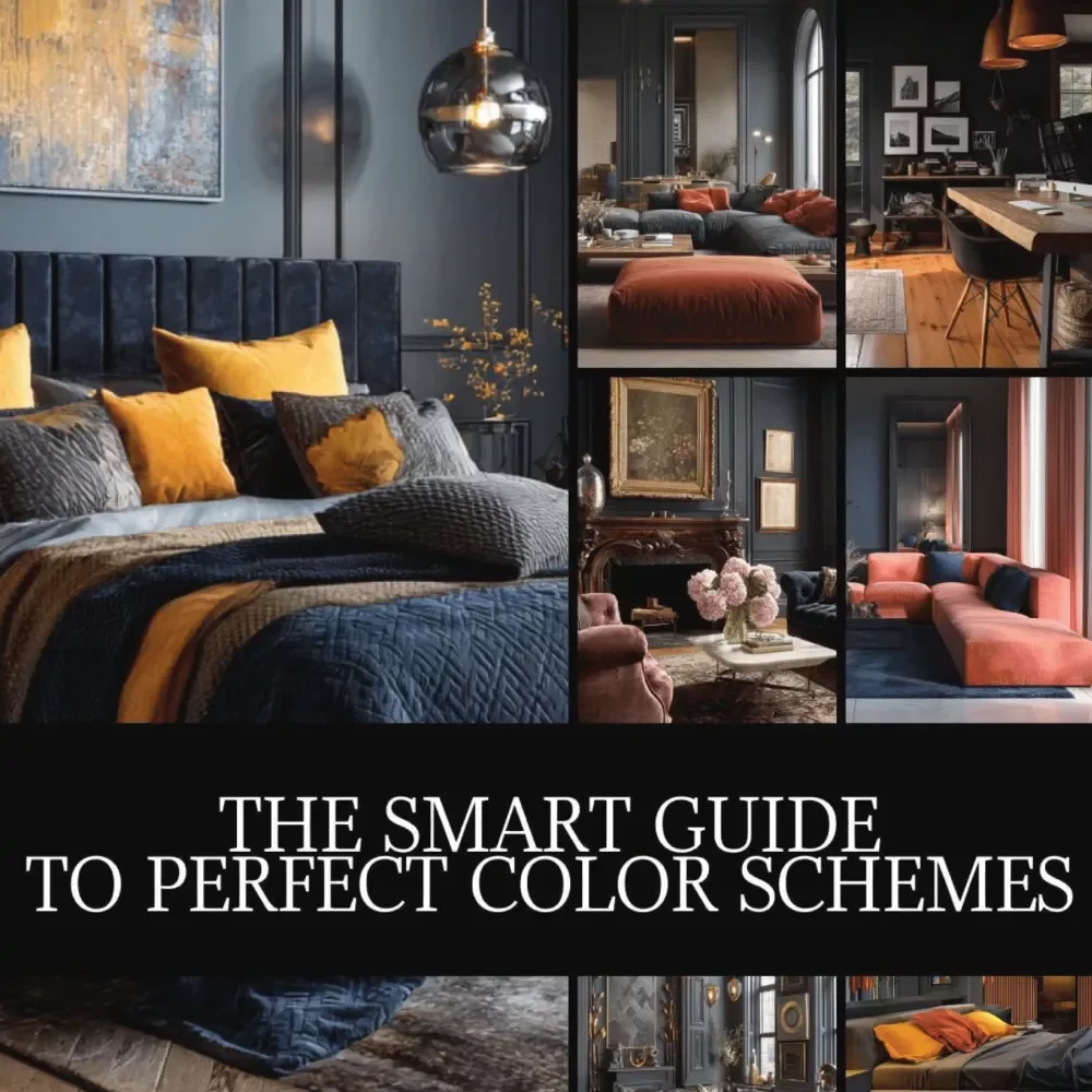 The Smart Guide to Perfect Color Schemes | Home Decor eBook, Digital Download, Interior Design Guide, AI Color Palette Checklist