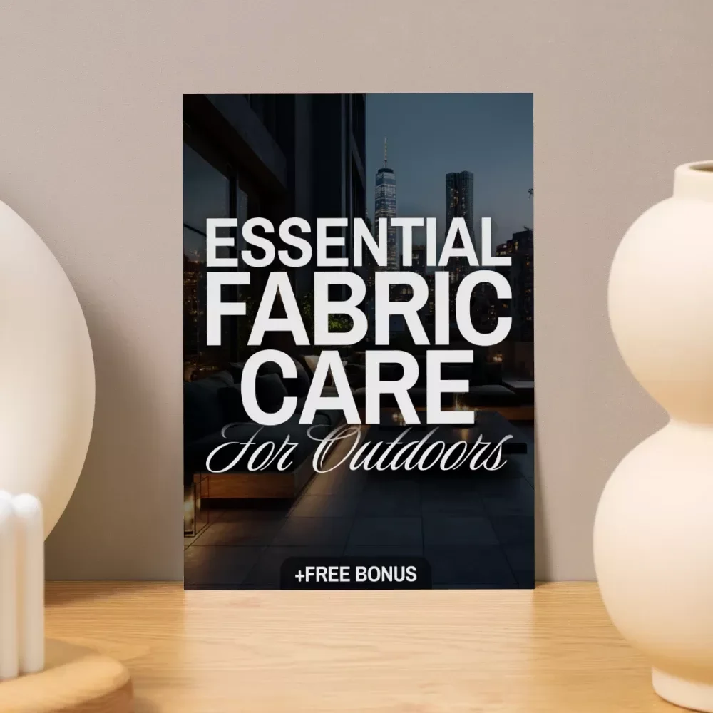 Essential Fabric Care for Outdoors | Outdoor Fabric Care eBook | Digital Download Guide for Cleaning, Protecting & Maintaining Outdoor Fabrics