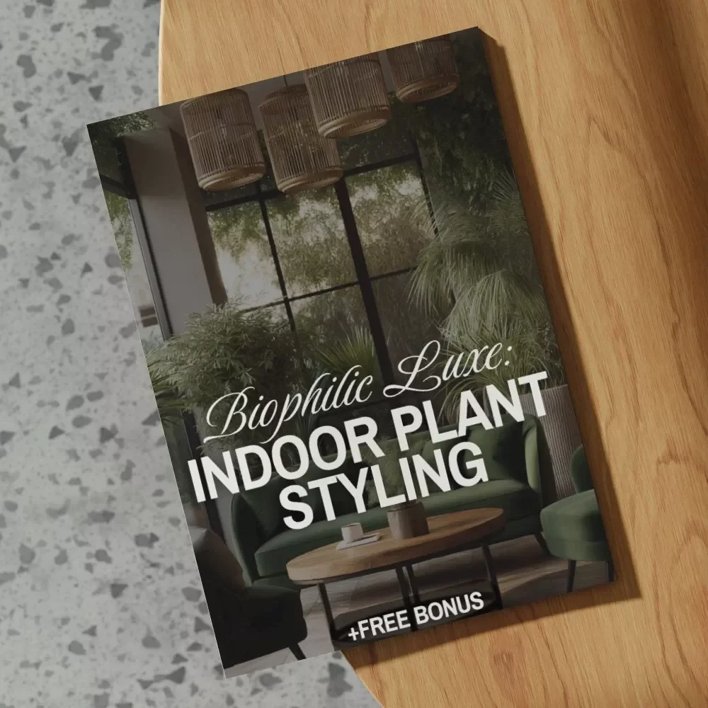 Biophilic Luxe: Indoor Plant Styling Guide | Digital Download for Luxe Interiors, Biophilic Design, Home Styling & Plant Decor