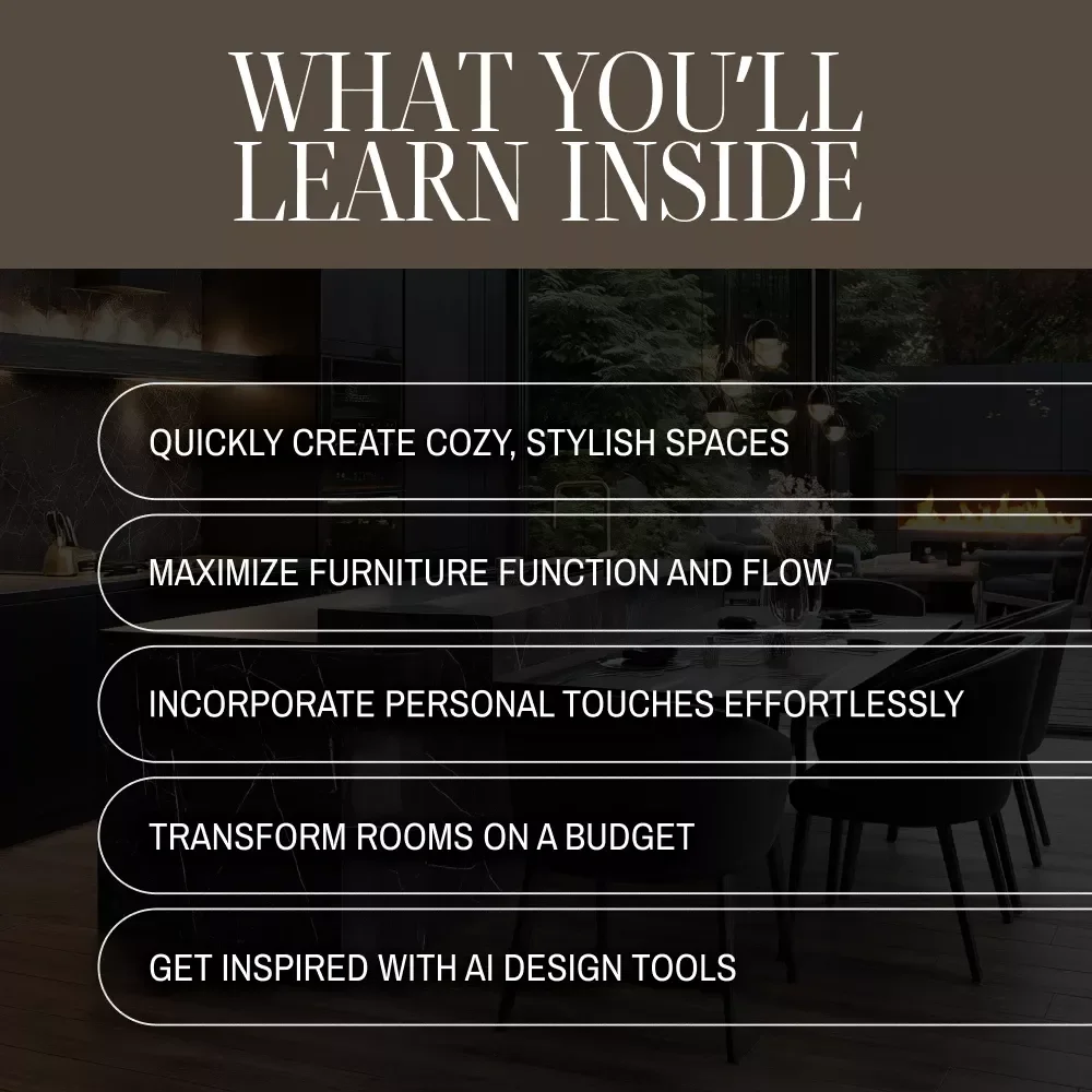 Simple Ideas to Transform Your Space | Home Decor Guide, eBook, Interior Design Checklist, Digital Download