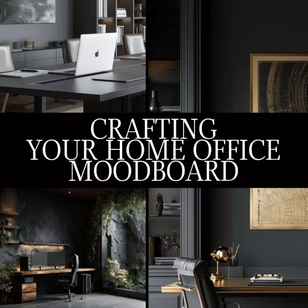 Crafting Your Home Office Moodboard | Luxury Home Office Moodboard Guide | Digital Download for Designers, Entrepreneurs & Home Styling Enthusiasts