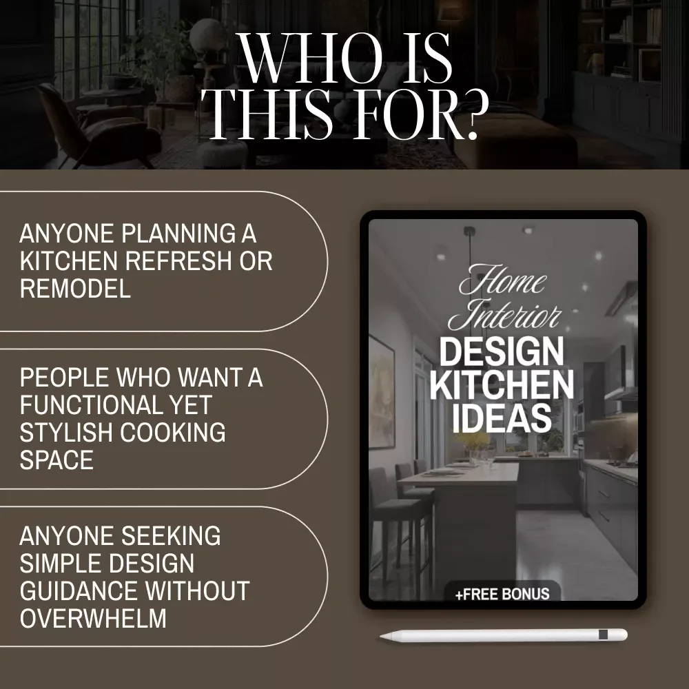 Home Interior Design Kitchen Ideas Checklist | Digital Download | Kitchen Remodel, Renovation & Styling Guide