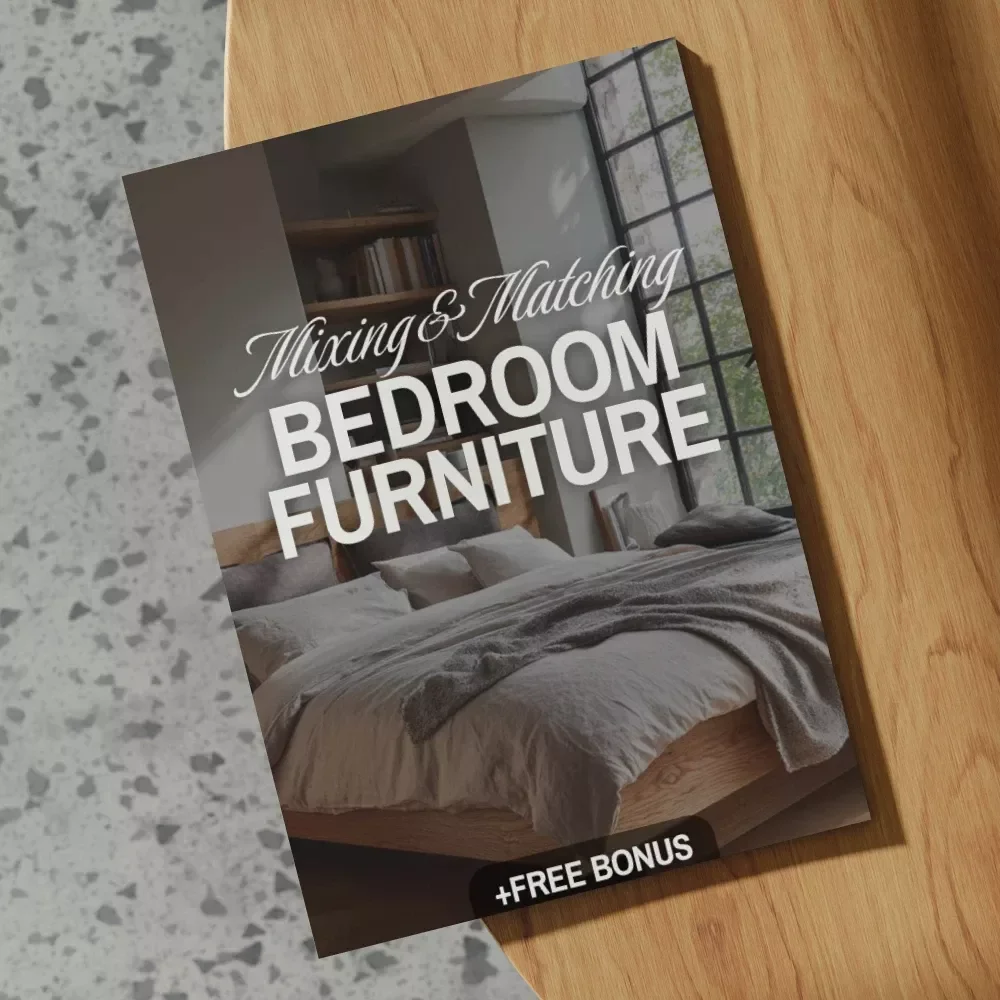 Mixing and Matching Bedroom Furniture Guide | Digital Download | Bedroom Decor eBook for Styling Mixed Wood Furniture