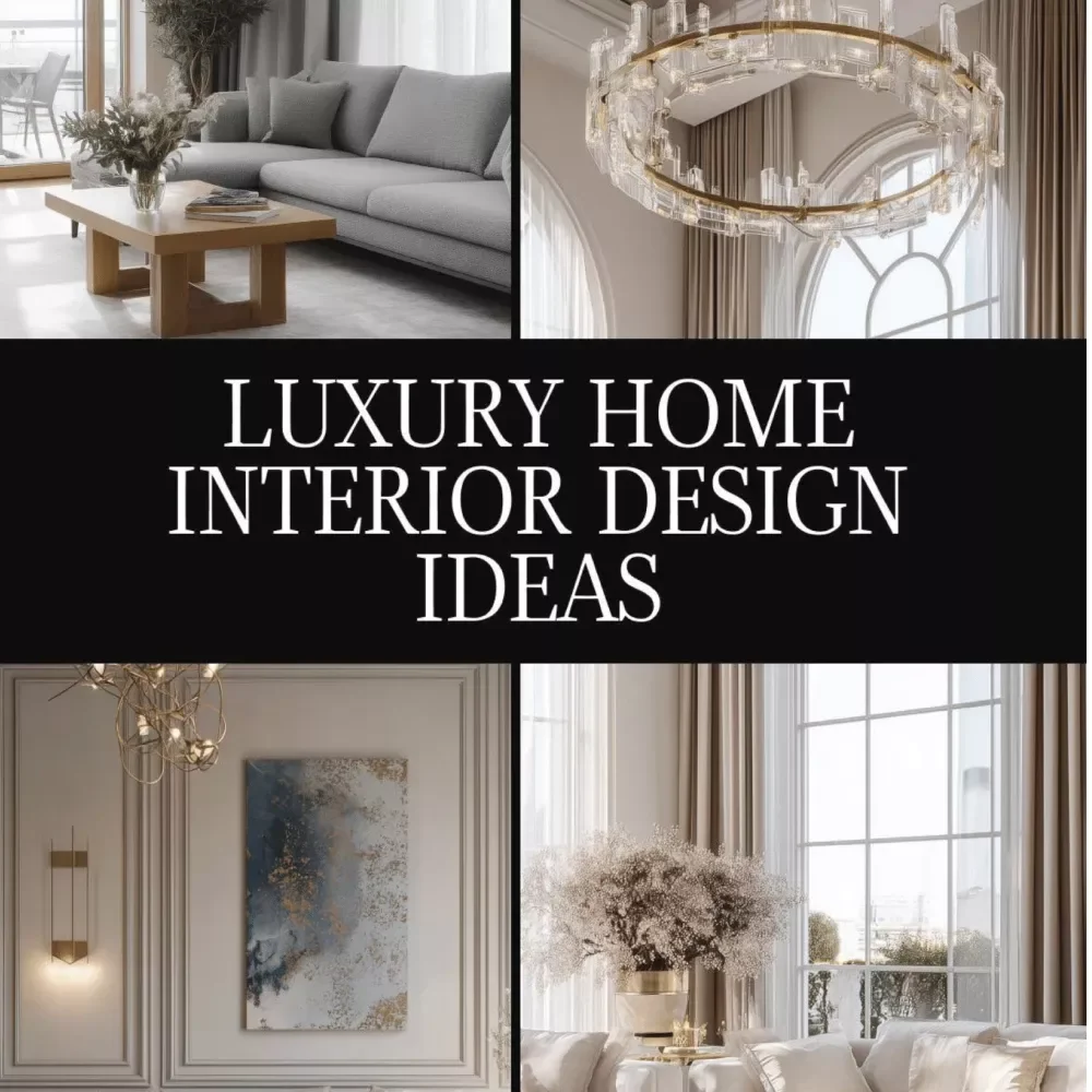 Luxury Home Interior Design Ideas Checklist | Digital Download Guide for Elegant Living, Modern Glam, Classic Elegance, Art Deco & Contemporary Minimalism
