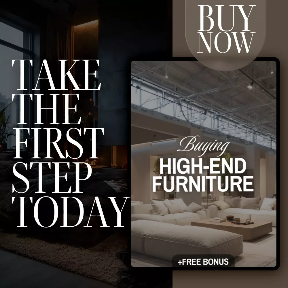 Buying High-End Furniture Checklist | Digital Download Guide for Choosing Luxury Furniture, Interior Design Planning & Home Decor Investment