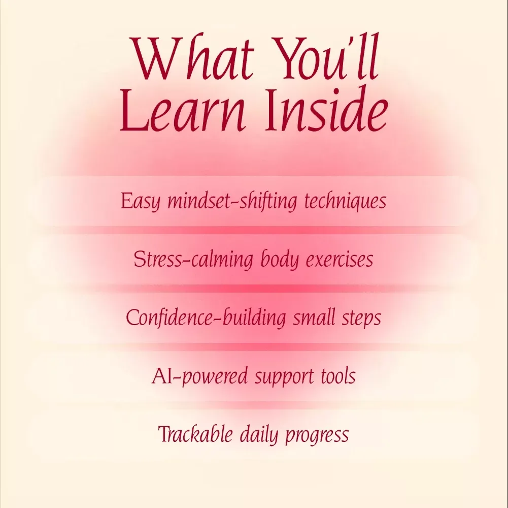 Social Anxiety Relief Checklist: Practical Steps to Confidence & Calm | Printable Digital Download | eBook Guide for Anxiety Support & Self-Confidence