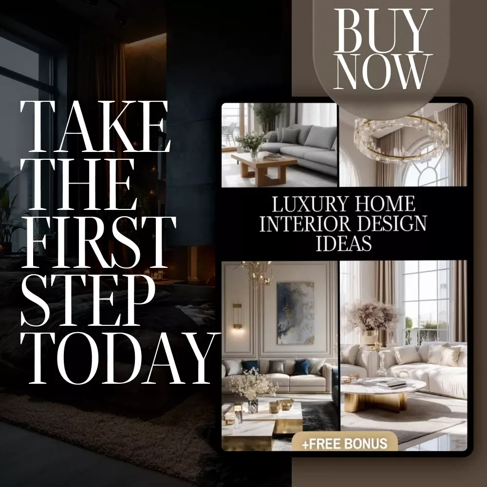 Luxury Home Interior Design Ideas Checklist | Digital Download Guide for Elegant Living, Modern Glam, Classic Elegance, Art Deco & Contemporary Minimalism
