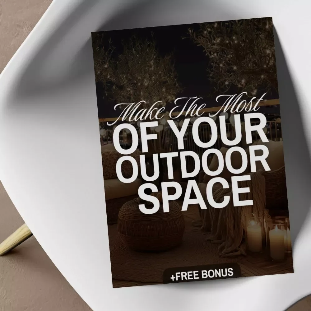 Make the Most of Your Outdoor Space Checklist | Digital Download Patio Decor Guide for Outdoor Living, Entertaining & Backyard Design