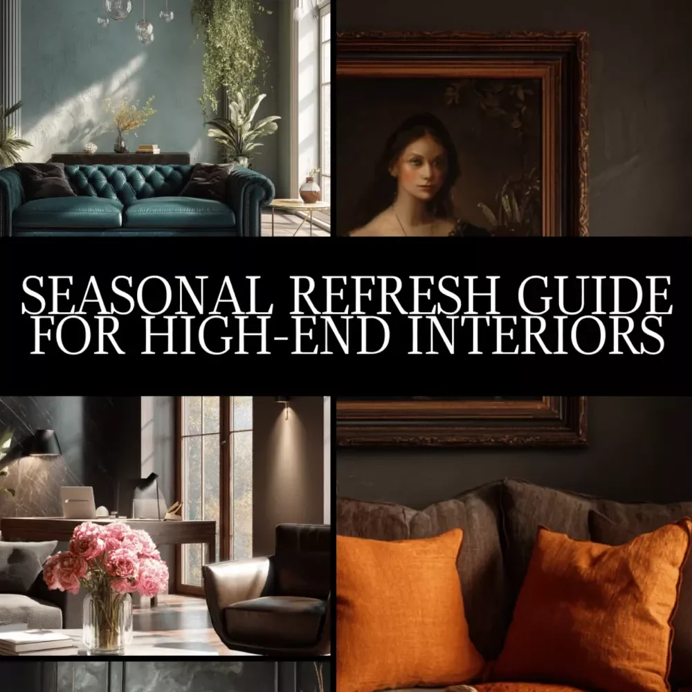 Seasonal Refresh Guide for High-End Interiors | Luxury Home Decor Digital Download | Interior Design eBook, Seasonal Styling Checklist