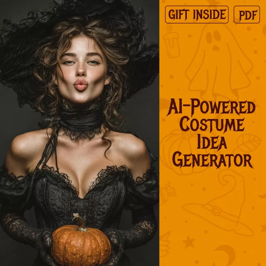 AI-Powered Costume Idea Generator | Digital Download Guide for Unique Costume Creativity, eBook & Checklist for DIY Outfits, Cosplay & Halloween Inspiration