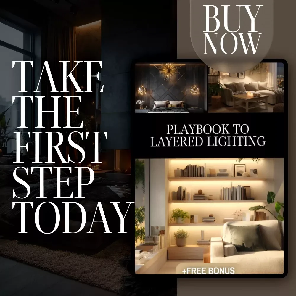 Playbook to Layered Lighting Checklist | Digital Download Guide for Ambient, Task, and Accent Lighting Design | Home & Interior Lighting Planner