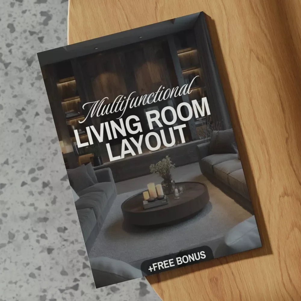 Multifunctional Living Room Layout Guide | Digital Download for Small Spaces, AI Room Planning, and Flexible Furniture Arrangement