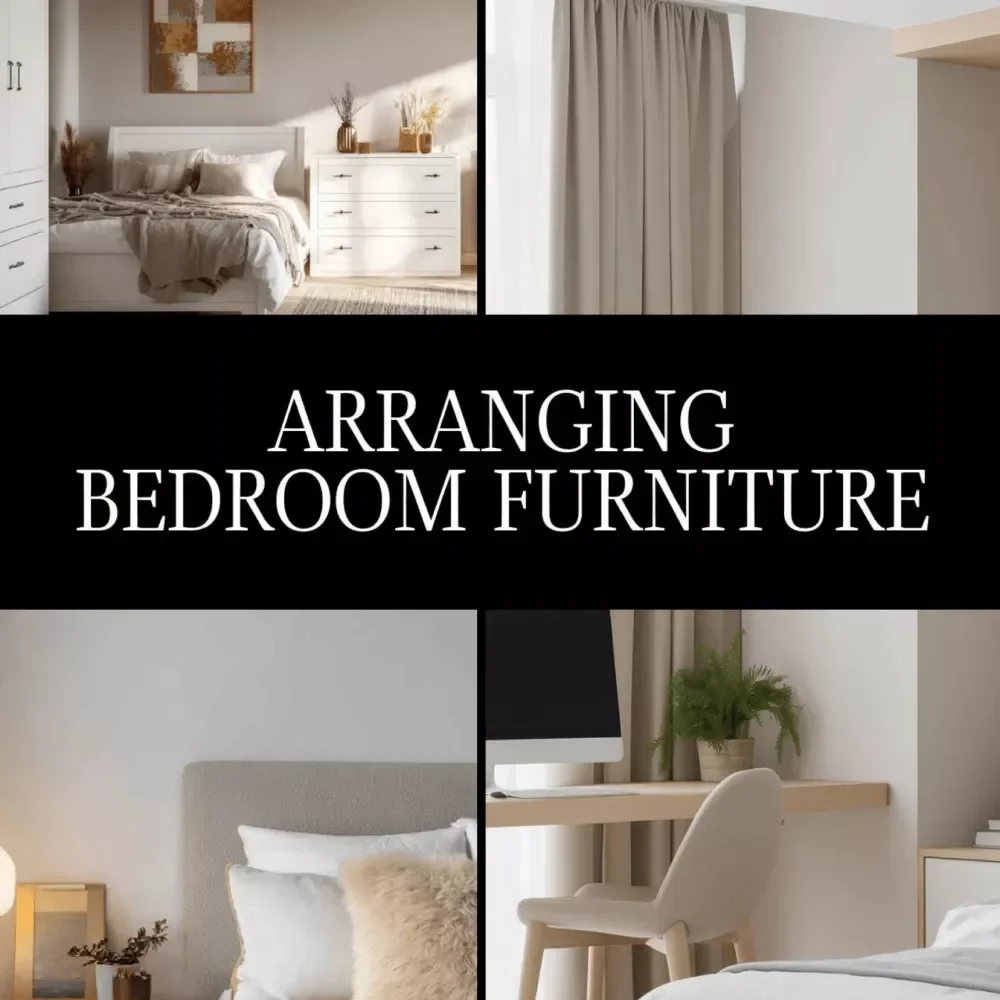 Arranging Bedroom Furniture Guide | Bedroom Layout Ideas, Small Space Solutions, Interior Design Tips, Digital Download eBook & Checklist