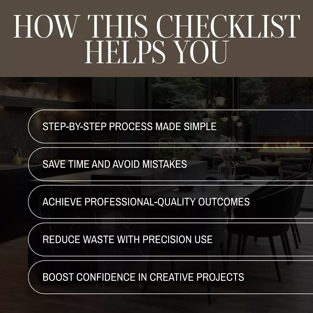 Material-Drenching Technique Checklist | Digital Download Guide for Fabric Crafts, DIY Projects, Mixed Media, and Creative Art Techniques